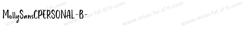 MollySansCPERSONAL-B字体转换