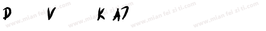 DeathValley-KnA7字体转换