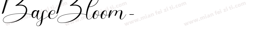 BaseBloom字体转换