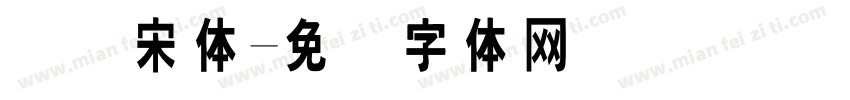 国际宋体字体转换