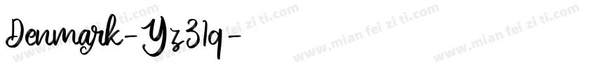Denmark-Yz31q字体转换