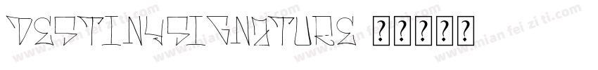 DestinySignature字体转换