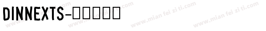 dinnexts字体转换