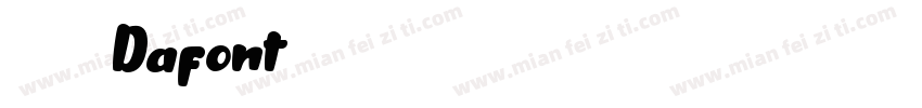 1001Dafont字体转换