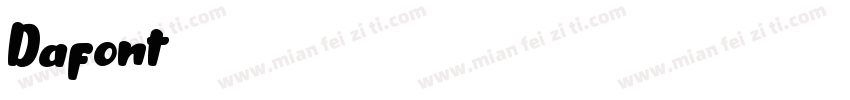 Dafont字体转换