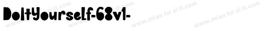 DoItYourself-68v1字体转换