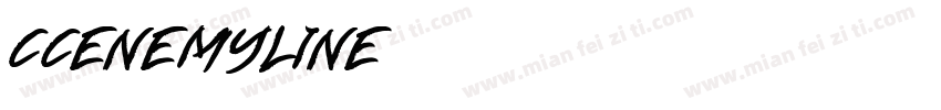 CCEnemyLine字体转换
