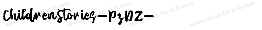 ChildrenStories-PzDZ字体转换
