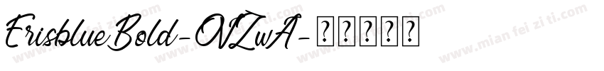 ErisblueBold-OVZwA字体转换