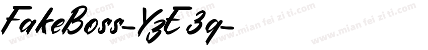 FakeBoss-YzE3q字体转换