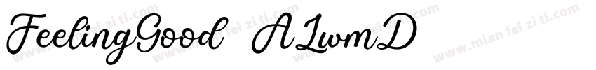 FeelingGood-ALwmD字体转换