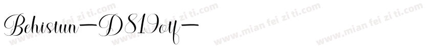 Behistun-D819otf字体转换