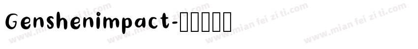 Genshenimpact字体转换