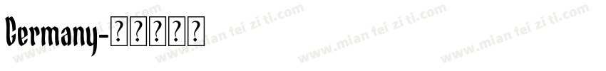 Germany字体转换