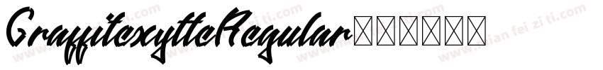 GraffitexytteRegular字体转换
