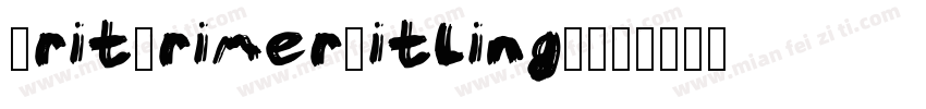 GritPrimerTitlingW字体转换
