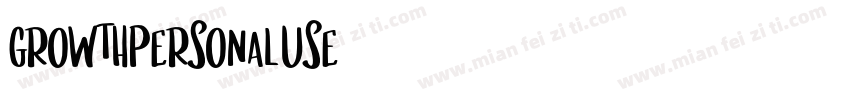 GrowthPersonalUse字体转换