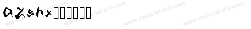 QZshx字体转换