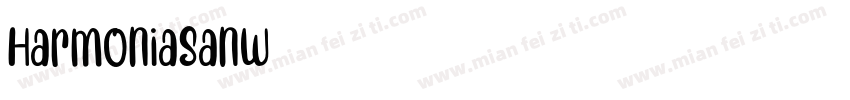 HarmoniaSanw字体转换