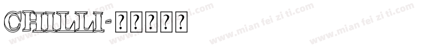 chilli字体转换