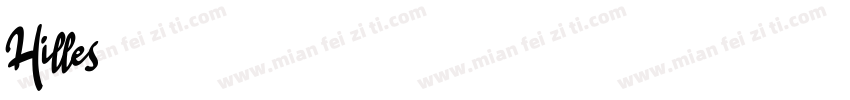 Hilles字体转换