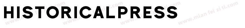 HistoricalPress字体转换