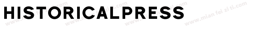 HistoricalPress字体转换