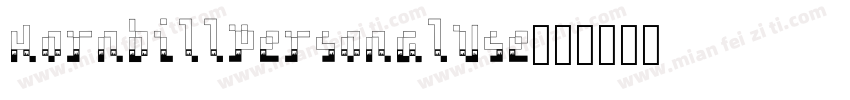 HornbillPersonalUse字体转换