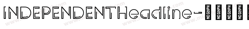 INDEPENDENTHeadline字体转换