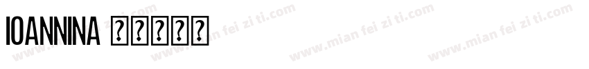 Ioannina字体转换