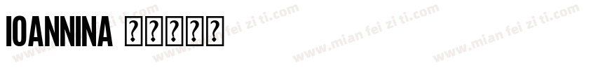 Ioannina字体转换