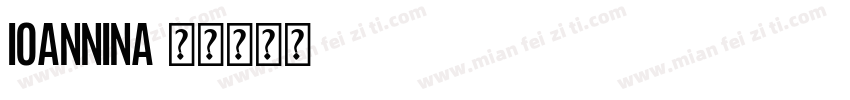 Ioannina字体转换