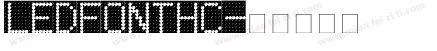 LEDFontHC字体转换