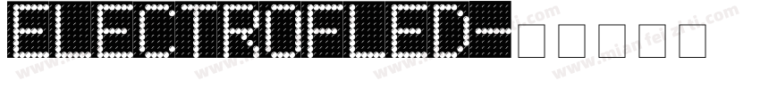 electrofled字体转换