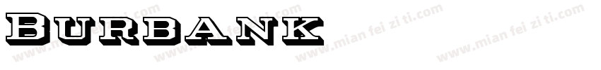 Burbank字体转换