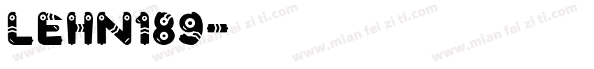 LEHN189字体转换