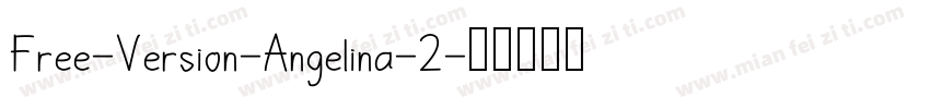 Free-Version-Angelina-2字体转换