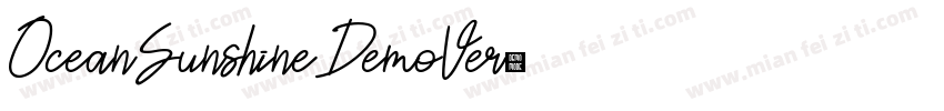 OceanSunshineDemoVer字体转换