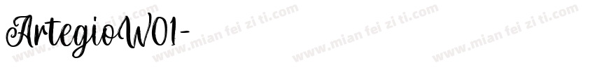 ArtegioW01字体转换
