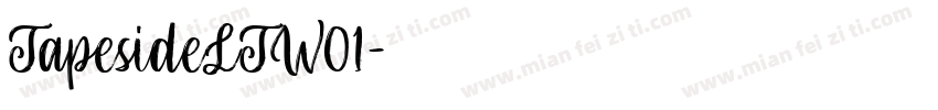 TapesideLTW01字体转换