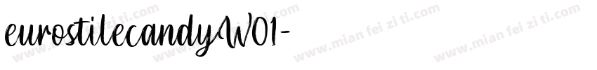 eurostilecandyW01字体转换
