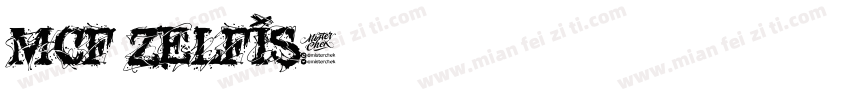 mcf_zelfis字体转换