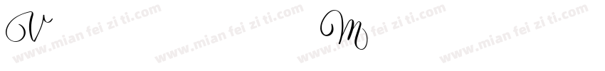 VierastiMonogram字体转换