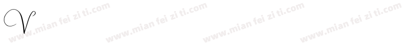 V排的两种表示方法字体转换