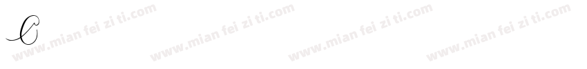 ChristensencapsRegular-515Z字体转换