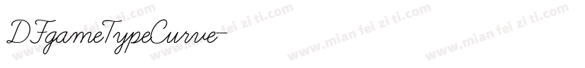 DFgameTypeCurve字体转换