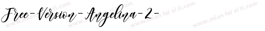 Free-Version-Angelina-2字体转换