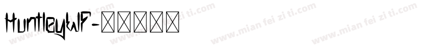 HuntleyWF字体转换