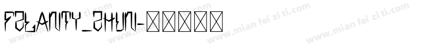 FZLANTY_ZHUN字体转换