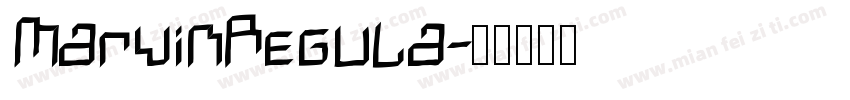 MarvinRegula字体转换